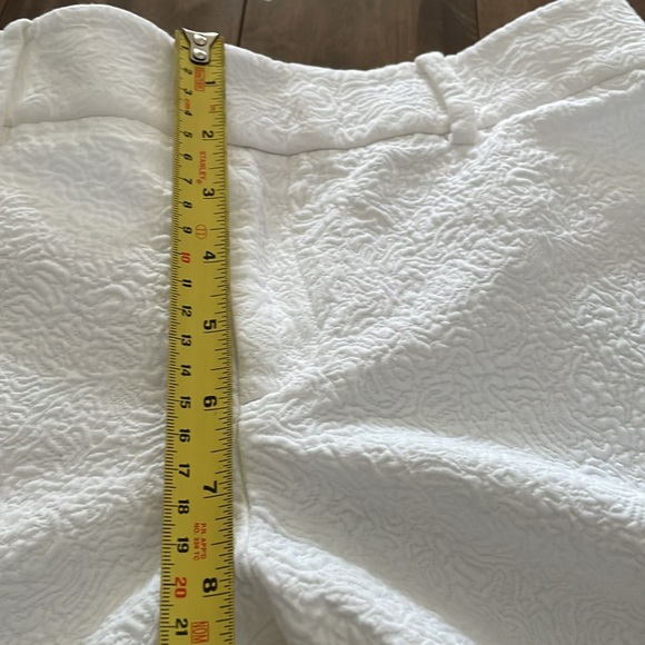 4 Club Monaco Cotton Capri Pants -white - Picture 10 of 10